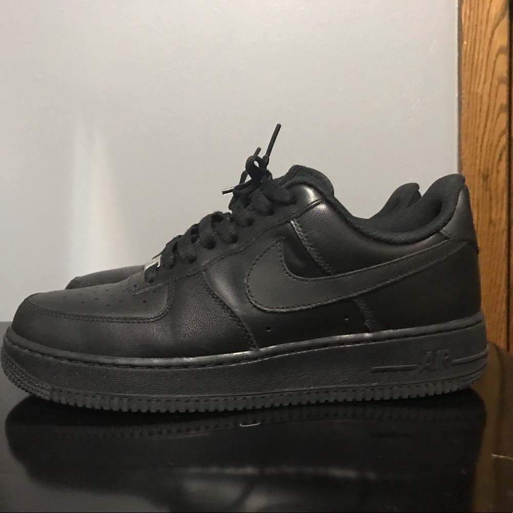 Nike Black AF1 low